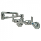 Zurn Z841K1-15F Back-Mounted Faucet  13in Double Jointed Spout  Lever Hles.